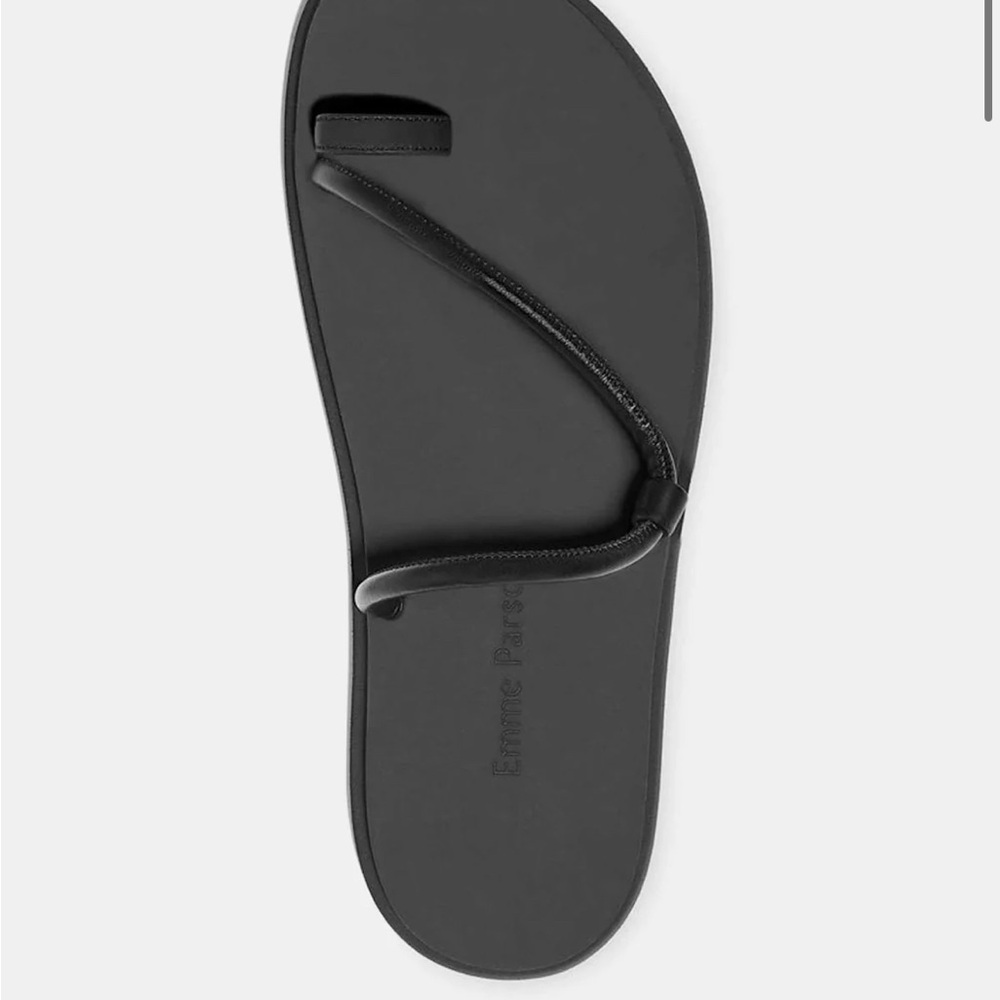 Emme Parsons Black Bari Pool Slide - New - 41